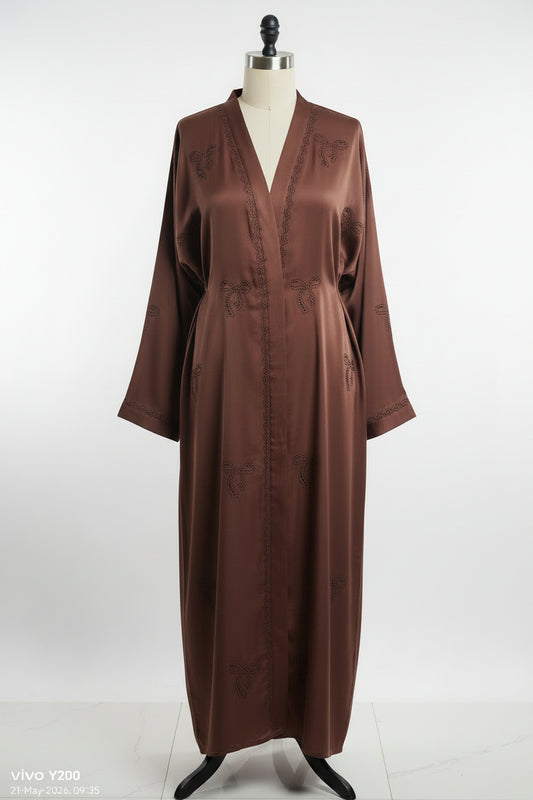 Brown Luxury Abaya