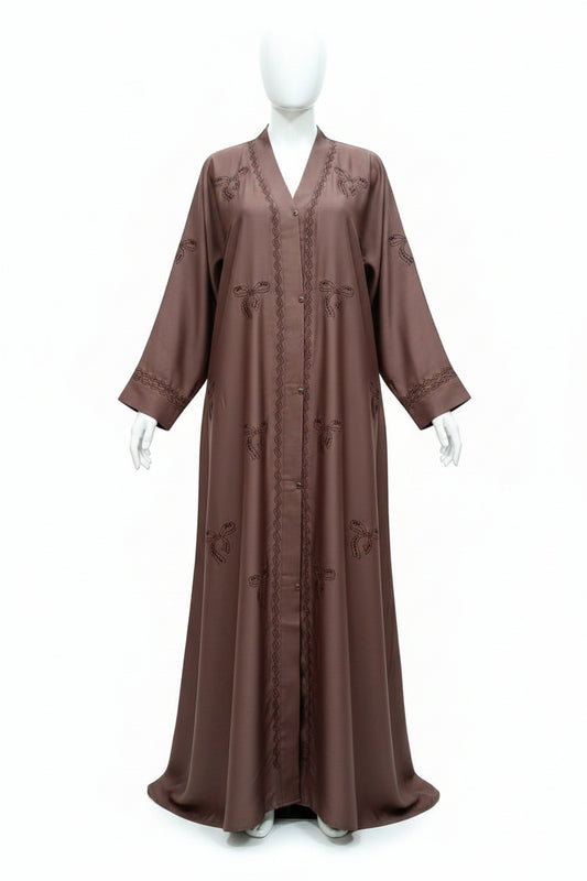 Brown Luxury Abaya