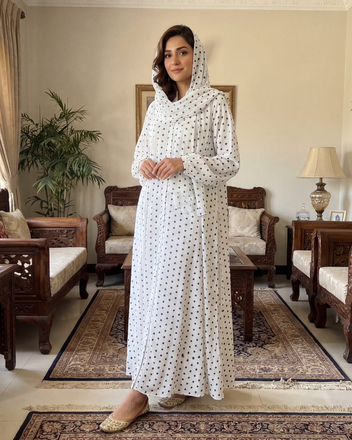 Polka Dots Abayas