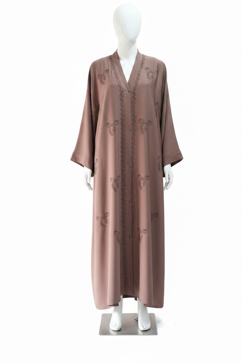 Brown Luxury Abaya