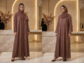 Brown Luxury Abaya