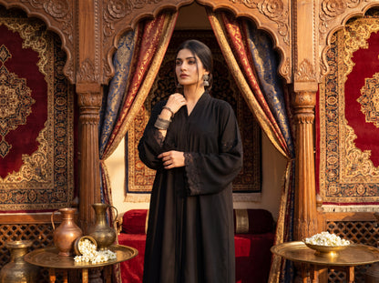 Black Luxury Abaya