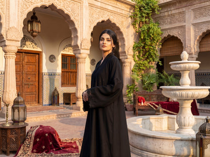 Black Luxury Abaya