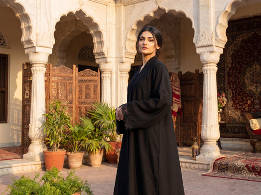 Black Luxury Abaya