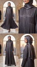 Grey Abaya