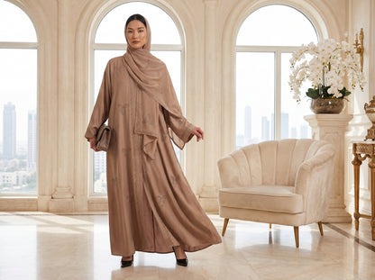 Brown Luxury Abaya