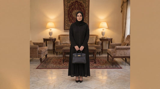 Black Luxury Abaya