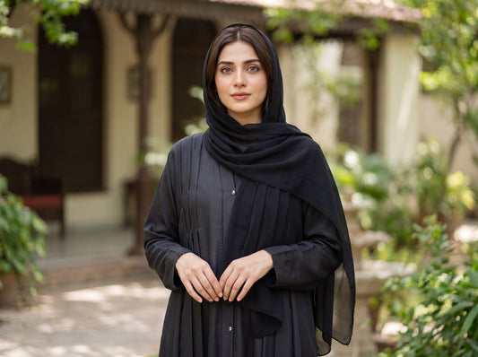 Grey Abaya